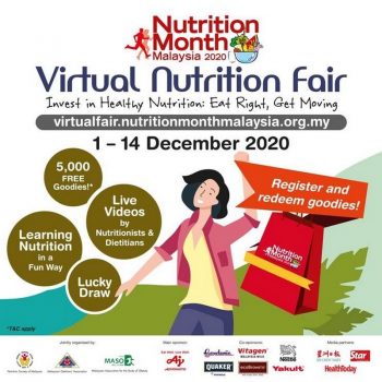 Nutrition-Month-Malaysia-2020-Virtual-Nutrition-Fair-350x350 - Beauty & Health Events & Fairs Health Supplements Johor Kedah Kelantan Kuala Lumpur Melaka Negeri Sembilan Online Store Others Pahang Penang Perak Perlis Putrajaya Sabah Sarawak Selangor Terengganu 