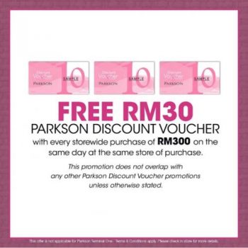 Parkson-FREE-Voucher-Promotion-1-350x350 - Johor Kedah Kelantan Kuala Lumpur Melaka Negeri Sembilan Pahang Penang Perak Perlis Promotions & Freebies Putrajaya Sabah Sarawak Selangor Supermarket & Hypermarket Terengganu 