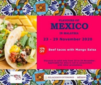 Pisco-Bar-Flavours-of-Mexico-Promo-350x294 - Beverages Food , Restaurant & Pub Kuala Lumpur Promotions & Freebies Selangor 