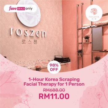 Roszen-Beauty’s-Korean-Scraping-Facial-Treatment-Promo-with-Fave-350x350 - Beauty & Health Kuala Lumpur Personal Care Promotions & Freebies Selangor Treatments 