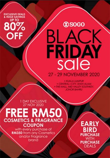SOGO-Black-Friday-Sale-350x504 - Johor Kuala Lumpur Malaysia Sales Selangor Supermarket & Hypermarket 