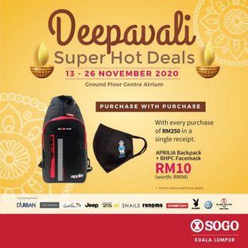 SOGO-Deepavali-Super-Hot-Deals-Promotion-350x350 - Kuala Lumpur Promotions & Freebies Selangor Supermarket & Hypermarket 