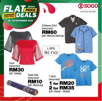 SOGO-Flat-Price-Deals-Promotion-5-350x349 - Johor Promotions & Freebies Supermarket & Hypermarket 