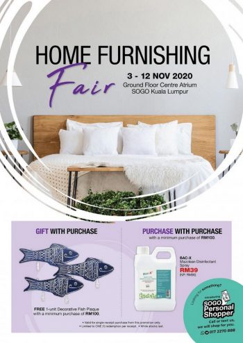 SOGO-Home-Furnishing-Fair-Promotion-350x494 - Furniture Home & Garden & Tools Home Decor Kuala Lumpur Promotions & Freebies Selangor Supermarket & Hypermarket 