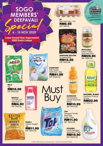 SOGO-Members-Deepavali-Promotion-8-350x495 - Johor Kuala Lumpur Promotions & Freebies Selangor Supermarket & Hypermarket 