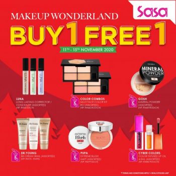 Sasa-Makeup-Wonderland-Buy-1-Free-1-Promotion-2-350x350 - Beauty & Health Cosmetics Fragrances Johor Kedah Kelantan Kuala Lumpur Melaka Negeri Sembilan Pahang Penang Perak Perlis Personal Care Promotions & Freebies Putrajaya Sabah Sarawak Selangor Terengganu 