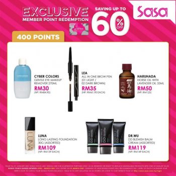 Sasa-Member-Point-Redemption-Promotion-2-350x350 - Beauty & Health Cosmetics Johor Kedah Kelantan Kuala Lumpur Melaka Negeri Sembilan Pahang Penang Perak Perlis Personal Care Promotions & Freebies Putrajaya Sabah Sarawak Selangor Skincare Terengganu 