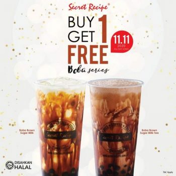 Secret-Recipe-Buy-1-Free-1-Boba-Series-Milk-Tea-11.11-Promo-350x350 - Beverages Food , Restaurant & Pub Johor Kedah Kelantan Kuala Lumpur Melaka Negeri Sembilan Pahang Penang Perak Perlis Promotions & Freebies Putrajaya Sabah Sarawak Selangor Terengganu 