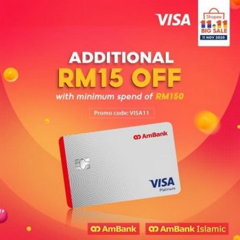 Shopee-11.11-Big-Sale-with-AmBank-350x350 - AmBank Bank & Finance Johor Kedah Kelantan Kuala Lumpur Malaysia Sales Melaka Negeri Sembilan Online Store Others Pahang Penang Perak Perlis Putrajaya Sabah Sarawak Selangor Terengganu 