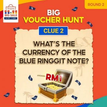 Shopee-Big-Voucher-Hunt-350x350 - Johor Kedah Kelantan Kuala Lumpur Melaka Negeri Sembilan Online Store Others Pahang Penang Perak Perlis Promotions & Freebies Putrajaya Sabah Sarawak Selangor Terengganu 