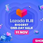 11 Nov 2020: Shriro 11.11 Biggest One-day Sale at Lazada