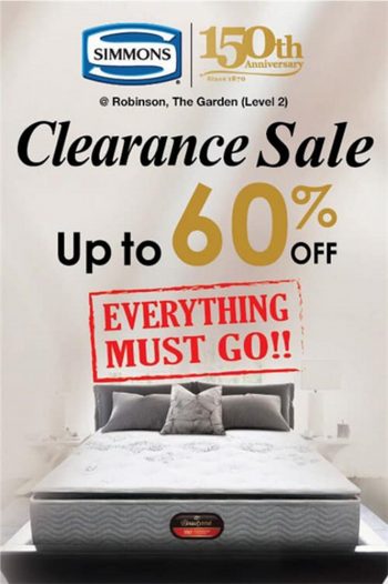 Simmons-Clearance-Sale-at-Robinsons-350x526 - Beddings Home & Garden & Tools Kuala Lumpur Mattress Selangor Warehouse Sale & Clearance in Malaysia 