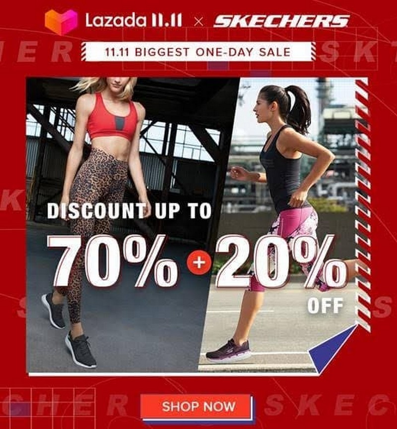 Skechers-11.11-Sale-at-Lazada - Fashion Accessories Fashion Lifestyle & Department Store Footwear Johor Kedah Kelantan Kuala Lumpur Malaysia Sales Melaka Negeri Sembilan Pahang Penang Perak Perlis Putrajaya Sabah Sarawak Selangor Terengganu 