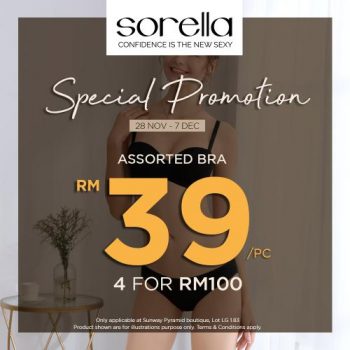 Sorella-Payday-Sale-at-Sunway-Pyramid-1-350x350 - Fashion Accessories Fashion Lifestyle & Department Store Lingerie Malaysia Sales Selangor Underwear 