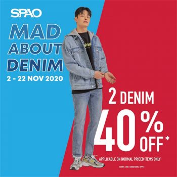 Spao-Mad-About-Denim-Promo-350x350 - Apparels Fashion Accessories Fashion Lifestyle & Department Store Johor Kedah Kelantan Kuala Lumpur Melaka Negeri Sembilan Pahang Penang Perak Perlis Promotions & Freebies Putrajaya Sabah Sarawak Selangor Terengganu 