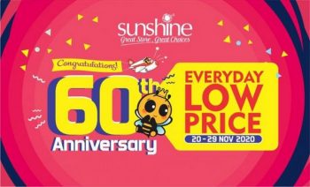 Sunshine-60-Anniversary-Everyday-Low-Price-Promotion-350x212 - Penang Promotions & Freebies Supermarket & Hypermarket 