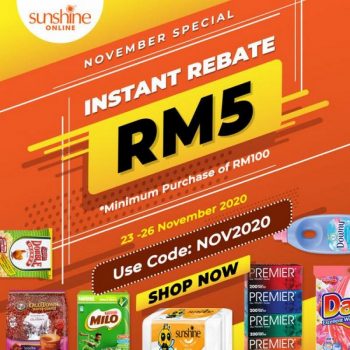 Sunshine-Online-November-Promotion-350x350 - Johor Kedah Kelantan Kuala Lumpur Melaka Negeri Sembilan Online Store Pahang Penang Perak Perlis Promotions & Freebies Putrajaya Sabah Sarawak Selangor Supermarket & Hypermarket Terengganu 