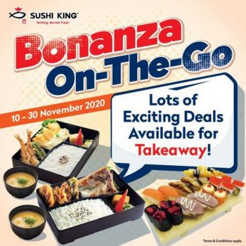 Sushi-King-Bonanza-On-the-Go-Promotion-350x350 - Beverages Food , Restaurant & Pub Johor Kedah Kelantan Kuala Lumpur Melaka Negeri Sembilan Pahang Penang Perak Perlis Promotions & Freebies Putrajaya Selangor Terengganu 