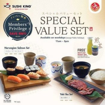 Sushi-King-Special-Value-Set-Promo-at-Vivacity-Megamall-350x350 - Beverages Food , Restaurant & Pub Promotions & Freebies Sarawak 