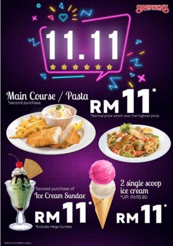Swensens-11.11-Promotion-350x495 - Beverages Food , Restaurant & Pub Kuala Lumpur Promotions & Freebies Selangor 