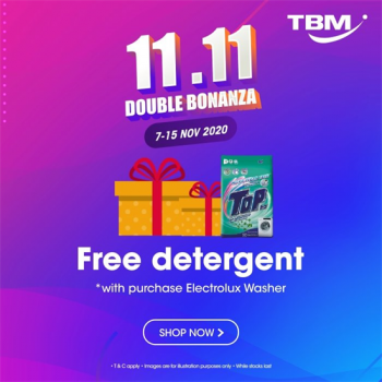 TBM-11.11-Double-Bonanza-1-350x350 - Electronics & Computers Home Appliances Johor Kedah Kelantan Kitchen Appliances Kuala Lumpur Melaka Negeri Sembilan Online Store Pahang Penang Perak Perlis Promotions & Freebies Putrajaya Sabah Sarawak Selangor Terengganu 