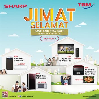 TBM-11.11-Sharp-Jimat-Selamat-350x350 - Home Appliances Johor Kedah Kelantan Kitchen Appliances Kuala Lumpur Melaka Negeri Sembilan Online Store Pahang Penang Perak Perlis Promotions & Freebies Putrajaya Sabah Sarawak Selangor Terengganu 