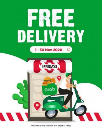 TGI-Fridays-Free-Delivery-Promotion-on-GrabFood-350x438 - Beverages Food , Restaurant & Pub Johor Kedah Kelantan Kuala Lumpur Melaka Negeri Sembilan Online Store Pahang Penang Perak Perlis Promotions & Freebies Putrajaya Sabah Sarawak Selangor Terengganu 