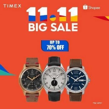 TIMEX-11.11-Big-Sale-at-Shopee-350x349 - Fashion Lifestyle & Department Store Johor Kedah Kelantan Kuala Lumpur Malaysia Sales Melaka Negeri Sembilan Online Store Pahang Penang Perak Perlis Putrajaya Sabah Sarawak Selangor Terengganu Watches 