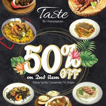 Taste-byChampignons-50-off-Promo-at-EkoCheras-Mall-350x350 - Beverages Food , Restaurant & Pub Kuala Lumpur Promotions & Freebies Selangor 