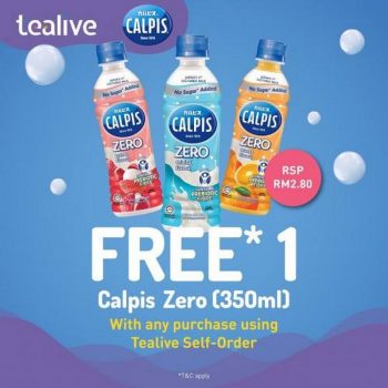 Tealive-Self-Order-FREE-Calpis-Zero-Promotion-350x350 - Beverages Food , Restaurant & Pub Johor Kedah Kelantan Kuala Lumpur Melaka Negeri Sembilan Online Store Pahang Penang Perak Perlis Promotions & Freebies Putrajaya Sabah Sarawak Selangor Terengganu 