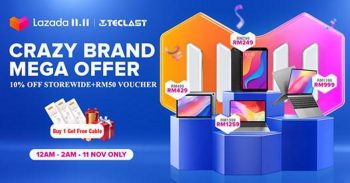 Teclast-11.11-Sale-at-Lazada-350x183 - Computer Accessories Electronics & Computers IT Gadgets Accessories Johor Kedah Kelantan Kuala Lumpur Malaysia Sales Melaka Negeri Sembilan Online Store Pahang Penang Perak Perlis Putrajaya Sabah Sarawak Selangor Terengganu 