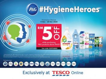 Tesco-Online-PG-Hygiene-Heroes-Promo-350x262 - Johor Kedah Kelantan Kuala Lumpur Melaka Negeri Sembilan Online Store Pahang Penang Perak Perlis Promotions & Freebies Putrajaya Sabah Sarawak Selangor Supermarket & Hypermarket Terengganu 