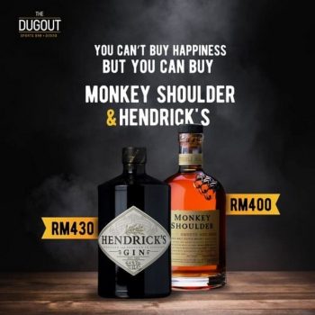 The-Dugout-Oasis-Hendricks-Monkey-Shoulder-Promo-350x350 - Beverages Food , Restaurant & Pub Promotions & Freebies Selangor 