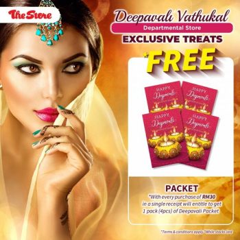 The-Store-Free-Shopping-Bag-Deepavali-Packet-Promotion-1-350x350 - Johor Kedah Kelantan Kuala Lumpur Melaka Negeri Sembilan Pahang Penang Perak Perlis Promotions & Freebies Putrajaya Sabah Sarawak Selangor Supermarket & Hypermarket Terengganu 