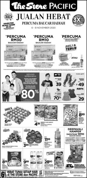 The-Store-and-Pacific-Hypermarket-Weekend-Promotion-307x625 - Johor Kedah Kelantan Kuala Lumpur Melaka Negeri Sembilan Pahang Penang Perak Perlis Promotions & Freebies Putrajaya Sabah Sarawak Selangor Supermarket & Hypermarket Terengganu 