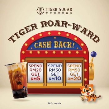 Tiger-Sugar-Year-End-Cash-Back-Offers-350x350 - Beverages Food , Restaurant & Pub Johor Kuala Lumpur Penang Promotions & Freebies Selangor 
