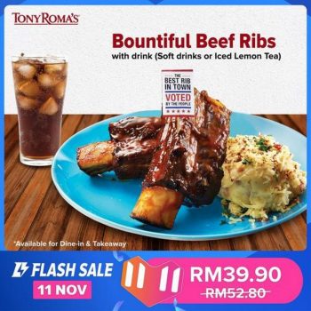 Tony-Romas-11.11-Sale-at-Lazada-350x350 - Beverages Food , Restaurant & Pub Johor Kedah Kelantan Kuala Lumpur Malaysia Sales Melaka Negeri Sembilan Online Store Pahang Penang Perak Perlis Putrajaya Sabah Sarawak Selangor Terengganu 