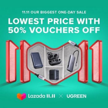 Ugreen-11.11-Sale-at-Lazada-350x350 - Electronics & Computers IT Gadgets Accessories Johor Kedah Kelantan Kuala Lumpur Malaysia Sales Melaka Negeri Sembilan Online Store Pahang Penang Perak Perlis Putrajaya Sabah Sarawak Selangor Terengganu 