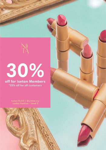 Umma-Nita-Cosmetics-Year-End-Sale-at-Isetan-1-350x495 - Beauty & Health Cosmetics Kuala Lumpur Malaysia Sales Selangor 