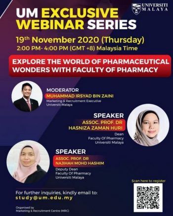 University-of-Malaya-UM-Exclusive-Webinar-Series-350x436 - Events & Fairs Johor Kedah Kelantan Kuala Lumpur Melaka Negeri Sembilan Online Store Others Pahang Penang Perak Perlis Putrajaya Sabah Sarawak Selangor Terengganu 