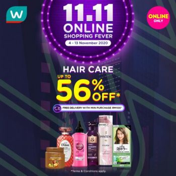 Watsons-11.11-Online-Shopping-Fever-Sale-1-1-350x350 - Beauty & Health Health Supplements Johor Kedah Kelantan Kuala Lumpur Malaysia Sales Melaka Negeri Sembilan Online Store Pahang Penang Perak Perlis Personal Care Putrajaya Sabah Sarawak Selangor Skincare Terengganu 