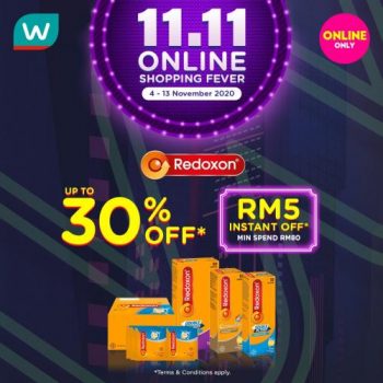 Watsons-11.11-Online-Shopping-Fever-Sale-11-1-350x350 - Beauty & Health Health Supplements Johor Kedah Kelantan Kuala Lumpur Melaka Negeri Sembilan Online Store Pahang Penang Perak Perlis Personal Care Putrajaya Sabah Sarawak Selangor Terengganu Warehouse Sale & Clearance in Malaysia 