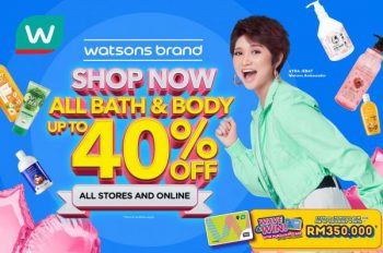 Watsons-Brand-Bath-Body-Products-Promotion-350x232 - Beauty & Health Health Supplements Johor Kedah Kelantan Kuala Lumpur Melaka Negeri Sembilan Online Store Pahang Penang Perak Perlis Personal Care Promotions & Freebies Putrajaya Sabah Sarawak Selangor Terengganu 