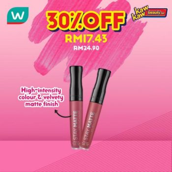 Watsons-Lipsticks-Promotion-19-350x350 - Beauty & Health Cosmetics Health Supplements Johor Kedah Kelantan Kuala Lumpur Melaka Negeri Sembilan Pahang Penang Perak Perlis Personal Care Promotions & Freebies Putrajaya Sabah Sarawak Selangor Terengganu 