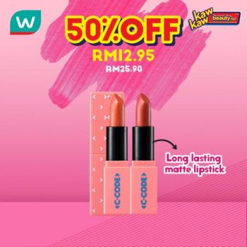 Watsons-Lipsticks-Promotion-6-350x350 - Beauty & Health Cosmetics Health Supplements Johor Kedah Kelantan Kuala Lumpur Melaka Negeri Sembilan Pahang Penang Perak Perlis Personal Care Promotions & Freebies Putrajaya Sabah Sarawak Selangor Terengganu 