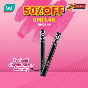 Watsons-Lipsticks-Promotion-7-350x350 - Beauty & Health Cosmetics Health Supplements Johor Kedah Kelantan Kuala Lumpur Melaka Negeri Sembilan Pahang Penang Perak Perlis Personal Care Promotions & Freebies Putrajaya Sabah Sarawak Selangor Terengganu 