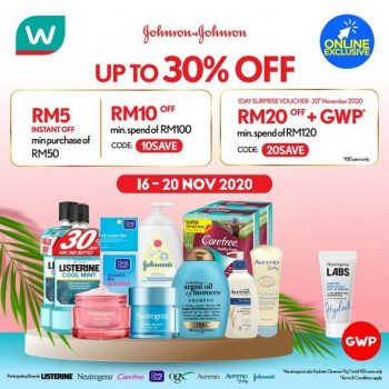 Watsons-Online-Johnson-Johnson-Brand-Day-Fair-Promotion-350x350 - Beauty & Health Johor Kedah Kelantan Kuala Lumpur Melaka Negeri Sembilan Online Store Pahang Penang Perak Perlis Personal Care Promotions & Freebies Putrajaya Sabah Sarawak Selangor Skincare Terengganu 