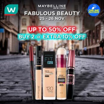 Watsons-Online-Maybelline-Fabulous-Beauty-Sale-1-350x350 - Beauty & Health Cosmetics Johor Kedah Kelantan Kuala Lumpur Malaysia Sales Melaka Negeri Sembilan Online Store Pahang Penang Perak Perlis Personal Care Putrajaya Sabah Sarawak Selangor Terengganu 