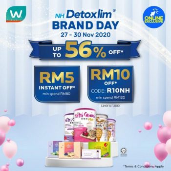 Watsons-Online-NH-Detoxlim-Brand-Day-Sale-350x350 - Beauty & Health Health Supplements Johor Kedah Kelantan Kuala Lumpur Malaysia Sales Melaka Negeri Sembilan Online Store Pahang Penang Perak Perlis Personal Care Putrajaya Sabah Sarawak Selangor Terengganu 