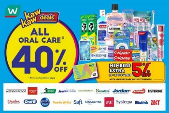 Watsons-Oral-Care-Sale-350x233 - Beauty & Health Health Supplements Johor Kedah Kelantan Kuala Lumpur Malaysia Sales Melaka Negeri Sembilan Online Store Pahang Penang Perak Perlis Personal Care Putrajaya Sabah Sarawak Selangor Terengganu 